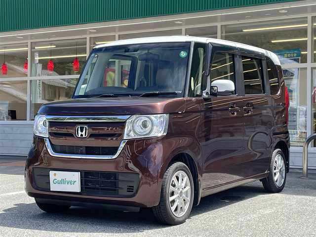 ホンダ Ｎ ＢＯＸ G EX ホンダセンシング 岐阜県 2017(平29)年 9.4万km プレミアムアガットブラウンP ワンオーナー/純正ナビ/(フルセグテレビ.AM.FM.Bluetooth)/バックカメラ/アイドリングストップ/ドアバイザー/クルーズコントロール/プッシュスタート/両側パワースライドドア/積み込みスタッドレスタイヤ4本/スマートキー/スペアキー/ETC/保証書/取扱説明書