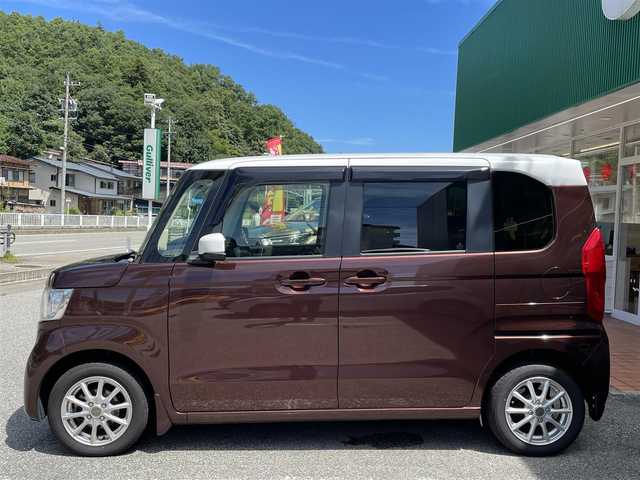 ホンダ Ｎ ＢＯＸ G EX ホンダセンシング 岐阜県 2017(平29)年 9.4万km プレミアムアガットブラウンP ワンオーナー/純正ナビ/(フルセグテレビ.AM.FM.Bluetooth)/バックカメラ/アイドリングストップ/ドアバイザー/クルーズコントロール/プッシュスタート/両側パワースライドドア/積み込みスタッドレスタイヤ4本/スマートキー/スペアキー/ETC/保証書/取扱説明書