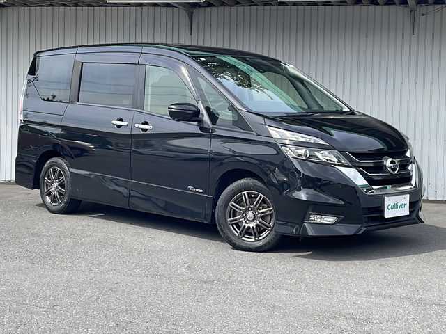 日産 セレナ ハイウェイスター Vセレクション 長野県 2018(平30)年 7.8万km ダイヤモンドブラック プロパイロット/純正９型ナビフルセグTV/全周囲カメラ/ドライブレコーダー/純正エンジンスターター/両側パワースライドドア/社外15インチアルミ/ETC/コーナーセンサー /ワンオーナー /保証書・取説/スペアキー