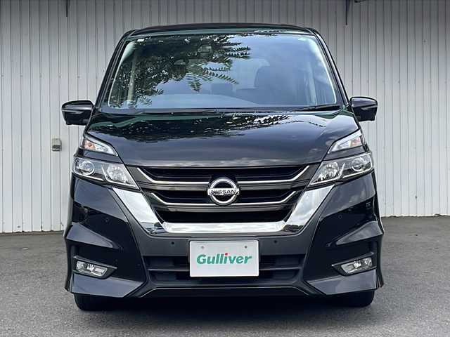日産 セレナ ハイウェイスター Vセレクション 長野県 2018(平30)年 7.8万km ダイヤモンドブラック プロパイロット/純正９型ナビフルセグTV/全周囲カメラ/ドライブレコーダー/純正エンジンスターター/両側パワースライドドア/社外15インチアルミ/ETC/コーナーセンサー /ワンオーナー /保証書・取説/スペアキー
