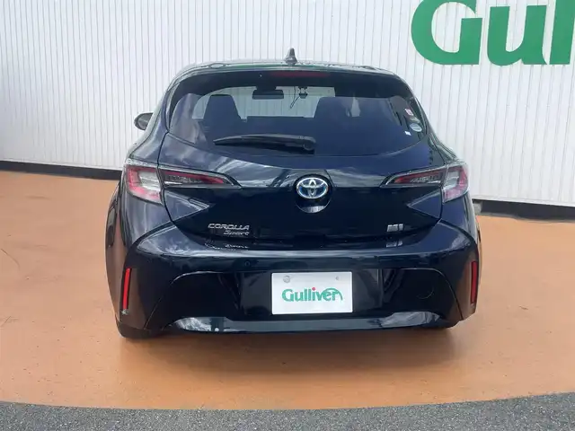 トヨタ カローラ スポーツ ハイブリッドG 三重県 2019(令1)年 6.7万km ブラッキッシュアゲハガラスフレーク 純正9インチメモリナビ（NSZT-Y68T)/　＊フルセグテレビ/Bluetooth/FM/AM/バックカメラ/セーフティセンス/3灯式LEDヘッドランプ/オートライト/ボディ同色電動格納ドアミラー/205/55R16タイヤ/　＊16インチアルミホイール/革巻きステアリングホイール/左右独立温度調整オートエアコン/ブラックファブリックシート/スポーツシート/スマートエントリー/プッシュスタート