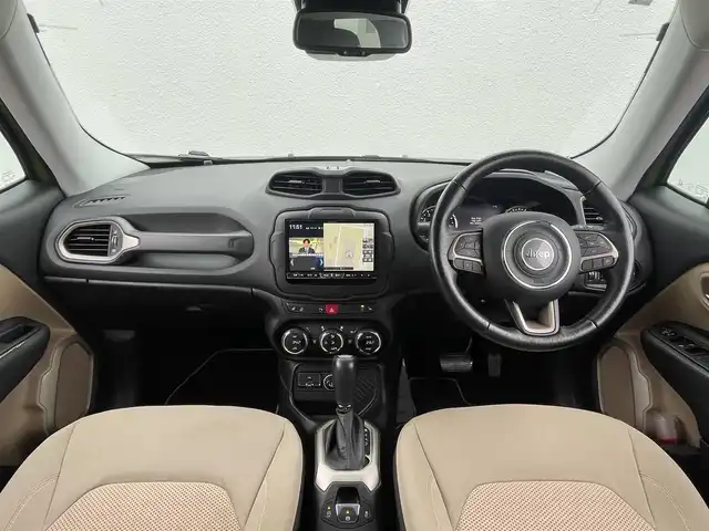 クライスラー・ジープ ジープ レネゲード 75thアニバーサリーE 東京都 2016(平28)年 3.7万km 緑 80台限定車/ワンオーナー/記録簿有（H30/R1/R3/R5/R7）/ALPINEナビ/フルセグTV/バックモニター/パワーシート/シートヒーター/ハンドルヒーター/HIDヘッドライト/ETC