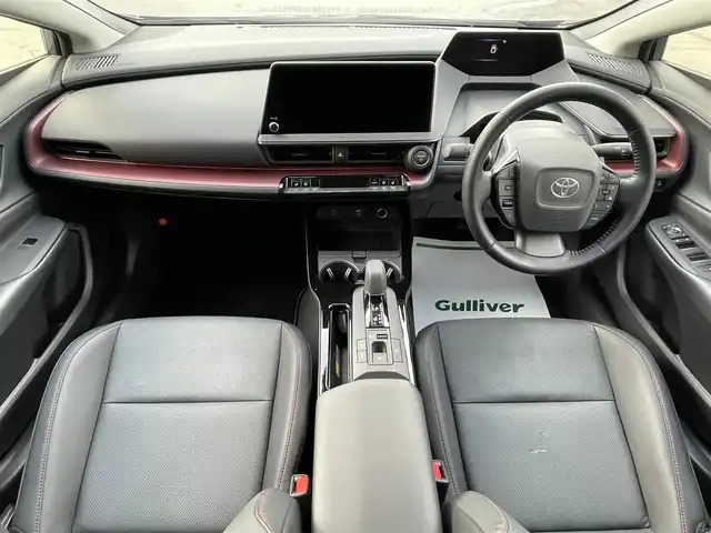 トヨタ プリウス Z 兵庫県 2024(令6)年 1.7万km グレー 純正１２．３インチディスプレイオーディオ/追従クルコン/前方ドラレコ/１９インチＡＷ/デジタルインナミラー/パノラマビュー/パワーバックドア　/ＢＴ/ＴｙｐｅＣ接続/レザー/オートハイビーム/ビルトインETC2.0/フルセグ/AC100V/D+N席シートヒーター/エアシート/ステアリングヒーター/ヘッドライトレベロイザ/ワイヤレス充電