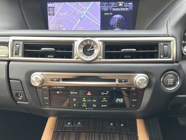 レクサス ＧＳ 250 バージョンL 兵庫県 2012(平24)年 9.6万km スターライトブラックガラスフレーク 保証書・取説・有/ワンオーナー/純正HDDナビ・FM・AM・CD・DVD・BT・TV(ワンセグ)/バックカメラ/ビルトインETC/定速走行式クルーズコントロール/パドルシフト/全席シートヒーター/前席パワーシート/前席シートクーラー/ステアリングヒーター/AFS(アダプティブ・フロントライティング・システム)/クリアランスソナー/電動パーキングブレーキ/レザーシート/マイコンプリセットポジションシステム/プッシュスタート/横滑り防止装置/電格ミラー/スマートキー×１