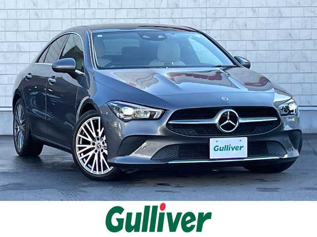 メルセデス・ベンツ ＣＬＡ２００ｄ 群馬県 2021(令3)年 2.4万km マウンテングレー レザーＥＸＣ＆アドバンスド＆ナビＰＫＧ　/パノラミックスライディングルーフ　/白レザー　/全周囲カメラ　/フルセグ　/純正ドラレコ　/シートヒーター　/スマートキー２本　/純正１８インチＡＷ　/駐車支援　/純正マット