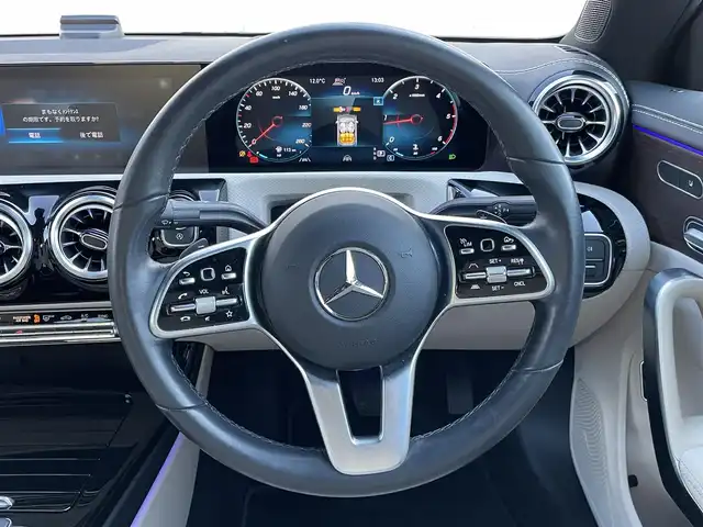 メルセデス・ベンツ ＣＬＡ２００ｄ 群馬県 2021(令3)年 2.4万km マウンテングレー レザーＥＸＣ＆アドバンスド＆ナビＰＫＧ　/パノラミックスライディングルーフ　/白レザー　/全周囲カメラ　/フルセグ　/純正ドラレコ　/シートヒーター　/スマートキー２本　/純正１８インチＡＷ　/駐車支援　/純正マット