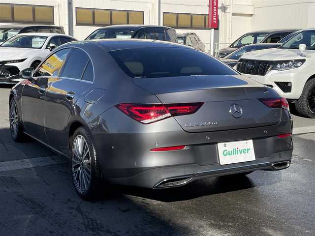 メルセデス・ベンツ ＣＬＡ２００ｄ 群馬県 2021(令3)年 2.4万km マウンテングレー レザーＥＸＣ＆アドバンスド＆ナビＰＫＧ　/パノラミックスライディングルーフ　/白レザー　/全周囲カメラ　/フルセグ　/純正ドラレコ　/シートヒーター　/スマートキー２本　/純正１８インチＡＷ　/駐車支援　/純正マット
