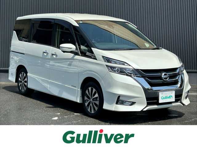 日産 セレナ ハイウェイスターVセレクションⅡ 福島県 2018(平30)年 2.3万km ブリリアントホワイトパール プロパイロット/純正ナビゲーション/型番：MM317D-W/【CD/DVD/SD/BT/TV】/アラウンドビューモニター/ドライブレコーダー/ETC/フリップダウンモニター/型番：RSA10S-L/両側パワースライドドア/ハンズフリーオートスライドドア/LEDオートライト/シートバックテーブル/リアドアサンシェード/社外フロアマット/純正ドアバイザー