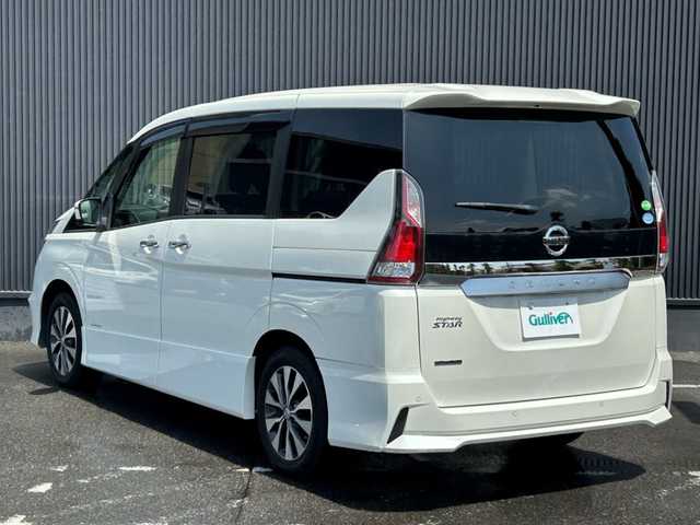 日産 セレナ ハイウェイスターVセレクションⅡ 福島県 2018(平30)年 2.3万km ブリリアントホワイトパール プロパイロット/純正ナビゲーション/型番：MM317D-W/【CD/DVD/SD/BT/TV】/アラウンドビューモニター/ドライブレコーダー/ETC/フリップダウンモニター/型番：RSA10S-L/両側パワースライドドア/ハンズフリーオートスライドドア/LEDオートライト/シートバックテーブル/リアドアサンシェード/社外フロアマット/純正ドアバイザー