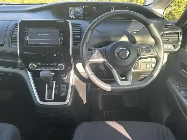 日産 セレナ ハイウェイスターVセレクションⅡ 福島県 2018(平30)年 2.3万km ブリリアントホワイトパール プロパイロット/純正ナビゲーション/型番：MM317D-W/【CD/DVD/SD/BT/TV】/アラウンドビューモニター/ドライブレコーダー/ETC/フリップダウンモニター/型番：RSA10S-L/両側パワースライドドア/ハンズフリーオートスライドドア/LEDオートライト/シートバックテーブル/リアドアサンシェード/社外フロアマット/純正ドアバイザー