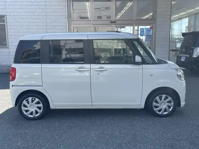 ダイハツ ムーヴ キャンバス L SA Ⅱ 愛知県 2017(平29)年 6万km パールホワイトⅢ (株)IDOMが運営する【じしゃロン豊川店】の自社ローン専用車両になります。こちらは現金またはオートローンご利用時の価格です。自社ローンご希望の方は別途その旨お申付け下さい/ 社外メモリナビ/　◯ CD再生機能/　◯ DVD再生機能/　◯ BT対応/　◯ フルセグTV/ キーレス/ 両側スライドドア/ 電動格納ミラー/ 純正フロアマット