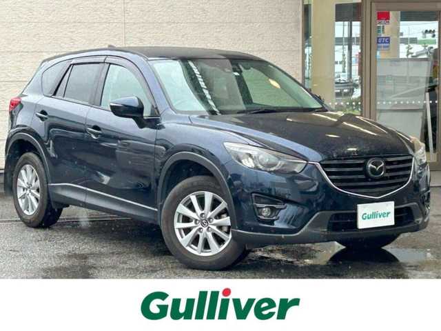 マツダ ＣＸ－５ 20S プロアクティブ 兵庫県 2016(平28)年 5.6万km ディープクリスタルブルーマイカ ワンオーナー/純正ナビ/DVD／USB/CD/フルセグTV/バックカメラ/ETC/前後コーナーセンサー/クルーズコントロール/オートライト/スマートキー/電動格納ミラー/純正フロアマット/取扱説明書・保証書