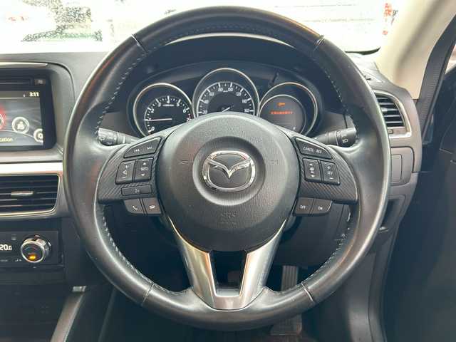 マツダ ＣＸ－５ 20S プロアクティブ 兵庫県 2016(平28)年 5.6万km ディープクリスタルブルーマイカ ワンオーナー/純正ナビ/DVD／USB/CD/フルセグTV/バックカメラ/ETC/前後コーナーセンサー/クルーズコントロール/オートライト/スマートキー/電動格納ミラー/純正フロアマット/取扱説明書・保証書