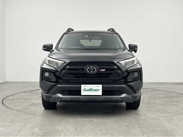 トヨタ ＲＡＶ４ アドベンチャー オフロードPKG 三重県 2021(令3)年 5.9万km アティチュードブラックマイカ 禁煙車/ディスプレイオーディオ/AM/FM/BT/USB/フルセグTV/スマホ連動/BSM/レザーシート/シートヒーター・エアシート/ステアリングヒーター/エンジンスターター/クリアランスソナー/レーダークルーズコントロール/バックカメラ/ルーフレール/前後ドライブレコーダー/100V電源/オートハイビーム/フォグライト