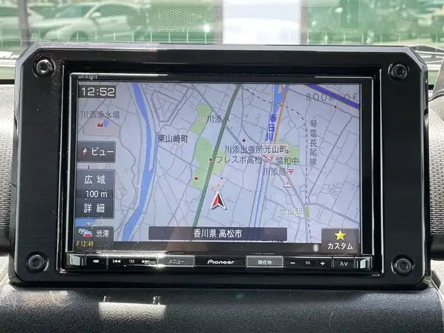 スズキ ジムニー シエラ JC 香川県 2020(令2)年 5.7万km ブルーイッシュブラックパール3 登録時走行距離：56350km/カロッツェリア8型ナビ/　CD DVD BT フルセグTV/バックカメラ/衝突被害軽減装置/レーンキープアシスト/クルーズコントロール/ダウンヒルアシスト/LEDヘッドライト/オートライト/フォグランプ/ヘッドライトウォッシャー/電動格納ウィンカーミラー/ヒーテッドドアミラー/横滑り防止装置/ドライブレコーダー/ビルトインETC/シートヒーター/革巻きステアリング/ステアリングスイッチ/プッシュスタート/スマートキー/スペアキー