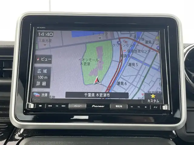 スズキ スペーシア カスタム HYBRID XS 千葉県 2020(令2)年 5.6万km アーバンブラウンパールメタリック 純正ナビ/フルセグＴＶ/両側パワースライドドア/Ｄ席シートヒーター/ビルトインＥＴＣ/オートライト/フォグライト/アイドリングストップ/衝突被害軽減ブレーキ/レーンキープアシスト/プッシュスタート
