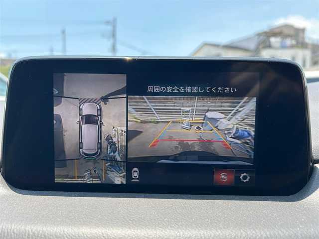 マツダ ＣＸ－８ XD Lパッケージ 静岡県 2018(平30)年 3.4万km ジェットブラックマイカ エンジンスタートボタン/パワーステアリング/パワーウィンドウ/取扱説明書/アイドリングスストップ/スマートキー/ダブルオートエアコン/クルーズコントロール/全方位カメラ/USB入力端子/純正ETC/純正SDナビ（ワンセグTV、BT接続、CDチェンジャー、AUX)/三列シート/電動リアゲート/前後ドライブレコーダー/純正フロアマット/D+N席パワーシート/シートヒーター（２列目まで）/レザーシート/純正フロアマット/ルーフレール/純正アルミホイール/ABS/横滑り防止装置/前後コーナーセンサー/レーンキープアシスト/オートライト/オートマチックハイビーム/LEDヘッドライト/ダブルエアバッグ/衝突軽減システム/ステアリングヒーター/デジタルインナーミラー/エンジンスターター