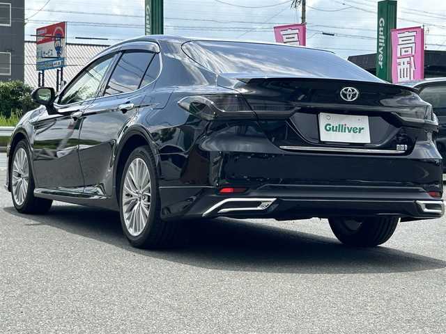 トヨタ カムリ G レザーパッケージ 愛知県 2017(平29)年 7万km アティチュードブラックマイカ 純正メモリナビ/フルセグテレビ/バックカメラ/Bluetooth/ウィンカーミラー/クルーズコントロール/サンルーフ/ドアバイザー/プッシュスタート/パワーバックドア/ビルトインETC/デジタルインナーミラー/衝突軽減ブレーキ/BSM