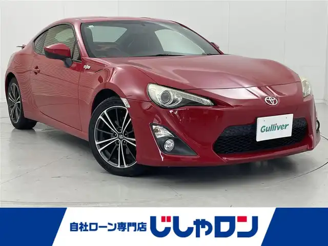トヨタ ８６ GT 茨城県 2012(平24)年 12.6万km ライトニングレッド 社外ナビ/バックカメラ/フルセグ/ETC/シートヒーター/純正17インチAW/スマートキー/プッシュスタート