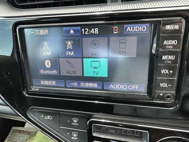 トヨタ アクア S スタイルブラック 香川県 2019(平31)年 1.6万km ホワイトパールクリスタルシャイン 登録時走行距離：15176km/純正SDナビゲーション/→フルセグTV/→CD再生/バックカメラ/モデリスタ15インチホイール/ステアリングリモコン/プッシュスタート/レベライザー/オートハイビーム/前後コーナーセンサー/電動格納ミラー/衝突被害軽減システム/横滑り防止装置/レーンキープアシスト/スマートキー