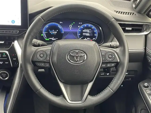 トヨタ ハリアー ハイブリッド Z レザーパッケージ 愛知県 2023(令5)年 2.4万km プラチナホワイトパールマイカ 純正１２．３型ＤＡナビ　フルセグＴＶ　ＪＢＬサウンド　モデリスタエアロ４本出マフラー　全方位カメラ　デジタルインナーミラー録画付き　黒革　シートヒーター　衝突軽減　追従クルコン　ＢＳＭ　ＬＥＤオートライト　パワーシート　シートベンチレーショーン　電動リアゲート　ETC　内臓型前後ドラレコ　禁煙車