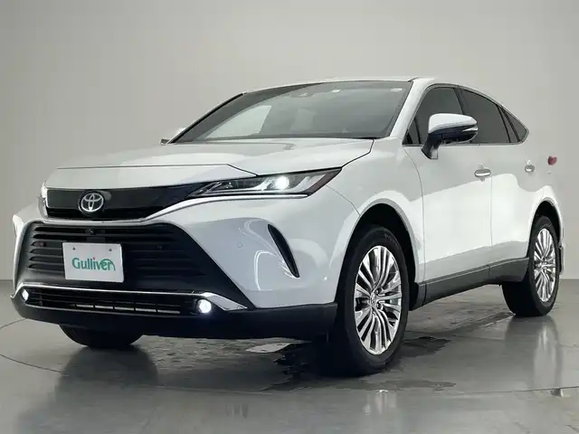トヨタ ハリアー ハイブリッド Z レザーパッケージ 愛知県 2023(令5)年 2.4万km プラチナホワイトパールマイカ 純正１２．３型ＤＡナビ　フルセグＴＶ　ＪＢＬサウンド　モデリスタエアロ４本出マフラー　全方位カメラ　デジタルインナーミラー録画付き　黒革　シートヒーター　衝突軽減　追従クルコン　ＢＳＭ　ＬＥＤオートライト　パワーシート　シートベンチレーショーン　電動リアゲート　ETC　内臓型前後ドラレコ　禁煙車