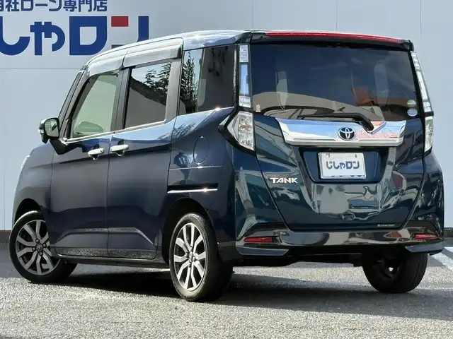トヨタ タンク カスタムG－T 埼玉県 2017(平29)年 11.5万km レーザーブルークリスタルシャイン (株)IDOMが運営する【じしゃロン鳩ヶ谷店】の自社ローン専用車両になりますこちらは現金またはオートローンご利用時の価格です。自社ローンご希望の方は別途その旨お申付け下さい/スマートアシスト２/・衝突回避支援ブレーキ/・衝突警報機能/・車線逸脱警報機能/・誤発進抑制制御機能/両側パワースライドドア/純正ＳＤナビ/　(CD/DVD/SD/Bluetooth接続)/フルセグＴＶ/バックカメラ/ビルドインＥＴＣ/プッシュスタート/クルーズコントロール/後部席サンシェード/ＬＥＤヘッドライト/ＬＥＤフォグランプ
