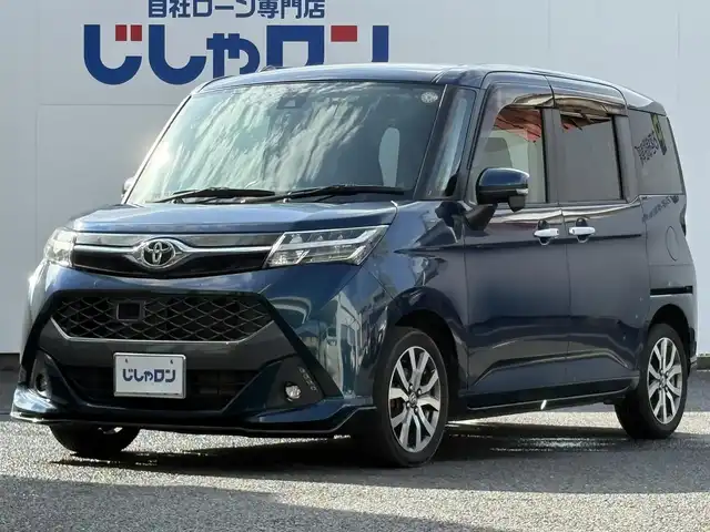 トヨタ タンク カスタムG－T 埼玉県 2017(平29)年 11.5万km レーザーブルークリスタルシャイン (株)IDOMが運営する【じしゃロン鳩ヶ谷店】の自社ローン専用車両になりますこちらは現金またはオートローンご利用時の価格です。自社ローンご希望の方は別途その旨お申付け下さい/スマートアシスト２/・衝突回避支援ブレーキ/・衝突警報機能/・車線逸脱警報機能/・誤発進抑制制御機能/両側パワースライドドア/純正ＳＤナビ/　(CD/DVD/SD/Bluetooth接続)/フルセグＴＶ/バックカメラ/ビルドインＥＴＣ/プッシュスタート/クルーズコントロール/後部席サンシェード/ＬＥＤヘッドライト/ＬＥＤフォグランプ