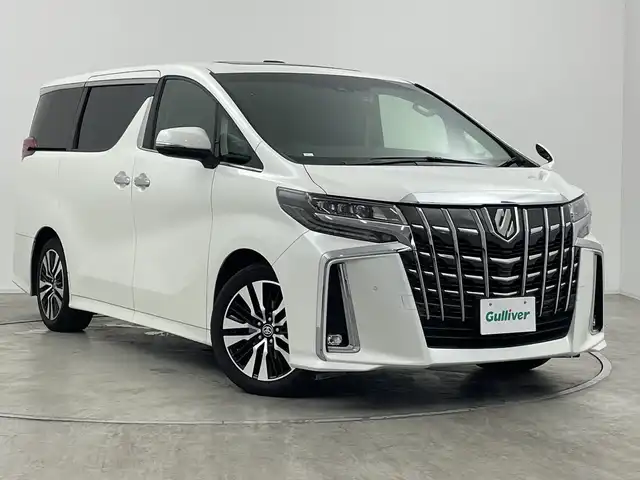 トヨタ アルファード S Cパッケージ 群馬県 2020(令2)年 5.7万km ホワイトパールクリスタルシャイン サンルーフ　純正ディスプレイオーディオ　純正１２．１型後席モニター　バックカメラ　シートベンチレーション　両側電動スライドドア　デジタルインナーミラー　ＬＥＤ　ＢＳＭ　ＥＴＣ　スマートキー　禁煙車