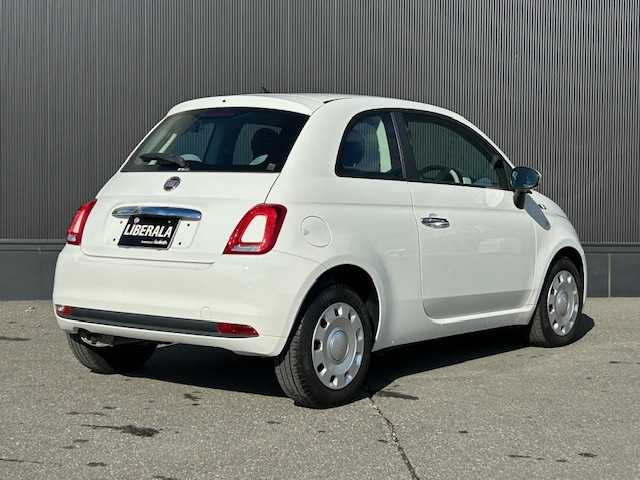 フィアット ５００ 1．2 ポップ 道東・釧路十勝 2017(平29)年 4万km ボサノバホワイト 純正ディスプレイオーディオ/ BT/USB/AUX/社外ETC/社外前後ドライブレコーダー/ステアリングスイッチ/ハロゲンヘッドライト/マニュアルエアコン/純正14インチスチールホイール/純正フロアマット/リモコンキー