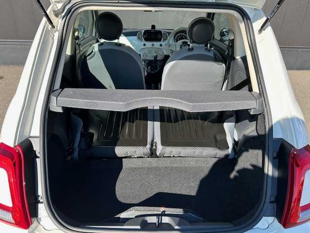 フィアット ５００ 1．2 ポップ 道東・釧路十勝 2017(平29)年 4万km ボサノバホワイト 純正ディスプレイオーディオ/ BT/USB/AUX/社外ETC/社外前後ドライブレコーダー/ステアリングスイッチ/ハロゲンヘッドライト/マニュアルエアコン/純正14インチスチールホイール/純正フロアマット/リモコンキー