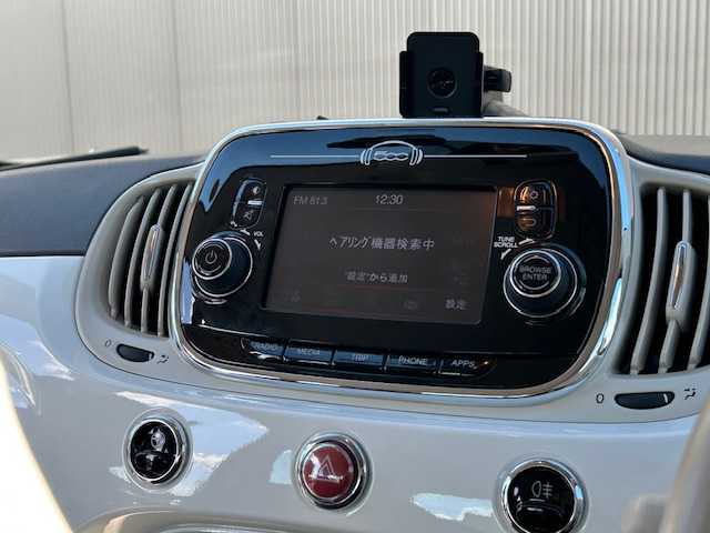 フィアット ５００ 1．2 ポップ 道東・釧路十勝 2017(平29)年 4万km ボサノバホワイト 純正ディスプレイオーディオ/ BT/USB/AUX/社外ETC/社外前後ドライブレコーダー/ステアリングスイッチ/ハロゲンヘッドライト/マニュアルエアコン/純正14インチスチールホイール/純正フロアマット/リモコンキー