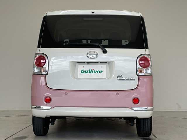 ダイハツ ムーヴ キャンバス G メイクアップ VS SAⅢ 愛知県 2021(令3)年 6.2万km パールホワイトⅢ/ブルーミングピンクメタリック 純正ナビ/全方位カメラ/両側パワースライドドア/シートヒーター/バックカメラ/コーナーセンサー/ＥＴＣ/LEDヘッドライト/レーンキープアシスト/ドライブレコーダー/ステアリングスイッチ/Bluetooth/フルセグ/衝突軽減システム/スマートキー/プッシュスタート