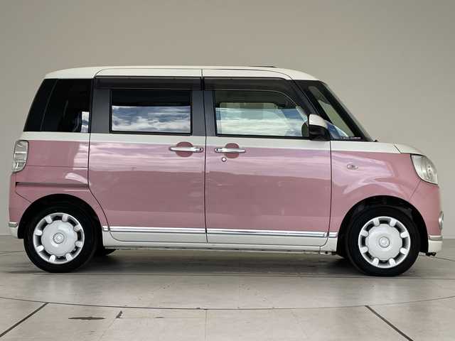 ダイハツ ムーヴ キャンバス G メイクアップ VS SAⅢ 愛知県 2021(令3)年 6.2万km パールホワイトⅢ/ブルーミングピンクメタリック 純正ナビ/全方位カメラ/両側パワースライドドア/シートヒーター/バックカメラ/コーナーセンサー/ＥＴＣ/LEDヘッドライト/レーンキープアシスト/ドライブレコーダー/ステアリングスイッチ/Bluetooth/フルセグ/衝突軽減システム/スマートキー/プッシュスタート