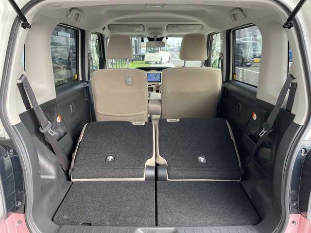 ダイハツ ムーヴ キャンバス G メイクアップ VS SAⅢ 愛知県 2021(令3)年 6.2万km パールホワイトⅢ/ブルーミングピンクメタリック 純正ナビ/全方位カメラ/両側パワースライドドア/シートヒーター/バックカメラ/コーナーセンサー/ＥＴＣ/LEDヘッドライト/レーンキープアシスト/ドライブレコーダー/ステアリングスイッチ/Bluetooth/フルセグ/衝突軽減システム/スマートキー/プッシュスタート