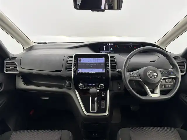 日産 セレナ ハイウェイスターVセレクションⅡ 愛知県 2019(平31)年 6.9万km ダイヤモンドブラック プロパイロット/純正SDナビ/Bluetooth接続/CD/DVD再生/AM/FM/フルセグTV/ドライブレコーダー/ビルトインETC/シートヒーター/ステアリングヒーター/ステアリングスイッチ/両側パワースライドドア/アラウンドビューモニター/純正16インチアルミホイール/純正フロマット/LEDヘッドライト/フォグライト