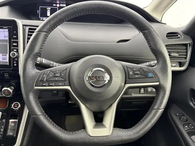 日産 セレナ ハイウェイスターVセレクションⅡ 愛知県 2019(平31)年 6.9万km ダイヤモンドブラック プロパイロット/純正SDナビ/Bluetooth接続/CD/DVD再生/AM/FM/フルセグTV/ドライブレコーダー/ビルトインETC/シートヒーター/ステアリングヒーター/ステアリングスイッチ/両側パワースライドドア/アラウンドビューモニター/純正16インチアルミホイール/純正フロマット/LEDヘッドライト/フォグライト