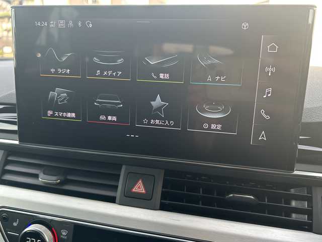 アウディ Ａ４ アバント 35TDI Sライン 愛知県 2021(令3)年 3.5万km グレイシアホワイトメタリック ・禁煙車/・純正ナビ/Bluetooth/・マトリクスLEDヘッドライトパッケージ/・Sラインプラスパッケージ/・サラウンドビューカメラ/・パークアシスト/・ビルトインETC2.0/・黒ハーフレザーシート/・前席パワーシート/ヒーター/・パワーバックドア/・ルーフレール/・純正１８インチアルミ/・パーキングエイド/・アダプティブクルーズコントロール/・ハイビームアシスト/・アクティブレーンアシスト/・電子パーキング/・ブレーキホールド/・パドルシフト/・ステアスイッチ/・プッシュスタート/・電動格納ミラーウインカー/・純正フロアマット/・新車保証書/取扱説明書