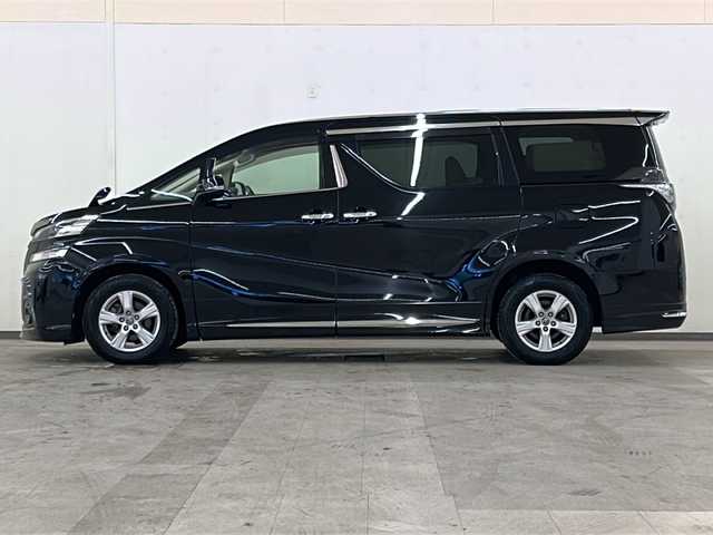トヨタ ヴェルファイア X 道央・札幌 2015(平27)年 7.1万km ブラック /4WD//寒冷地仕様//モデリスタエアロ//純正ナビ　NSZT-Y64T//フルセグ/BT/CD/DVD/SD//バックカメラ//片側パワースライドドア//クリアランスソナー//横滑り防止装置//盗難防止装置//カーテンエアバック//オートライト//ＬＥＤヘッドライト//スマートキー//プッシュスタート//純正フロアマット//純正ドアバイザー//フォグランプ