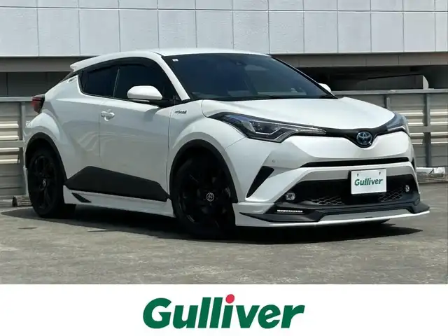 トヨタ Ｃ－ＨＲ G モード ネロ 静岡県 2019(平31)年 3.7万km ホワイトパールクリスタルシャイン 純正ナビ/・フルセグ/CD/Bluetooth/バックカメラ/ビルトインETC/ブラインドスポットモニター/クルーズコントロール追従有/革巻きステアリング/オートライト/スマートキー/・プッシュスタート/LEDヘッドライト/・フォグランプ/純正アルミホイール