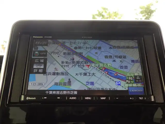スズキ スペーシア HYBRID X 千葉県 2020(令2)年 2.2万km ピュアホワイトP スズキセーフティサポート/アイドリングストップ/両側パワースライドドア/社外メモリーナビ/ワンセグTV/【CD再生機能　Bluetooth接続】/バックカメラ/ドライブレコーダー（ZDR-015）/リアコーナーセンサー/携帯リモコン
