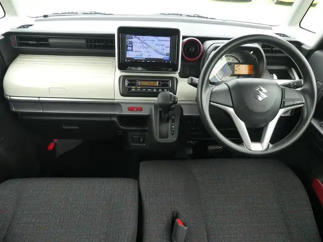 スズキ スペーシア HYBRID X 千葉県 2020(令2)年 2.2万km ピュアホワイトP スズキセーフティサポート/アイドリングストップ/両側パワースライドドア/社外メモリーナビ/ワンセグTV/【CD再生機能　Bluetooth接続】/バックカメラ/ドライブレコーダー（ZDR-015）/リアコーナーセンサー/携帯リモコン