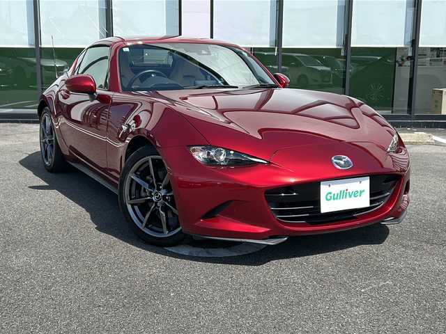 マツダ ロードスター ＲＦ VS 岐阜県 2019(令1)年 4.7万km 赤 純正ディスプレイオーディオ/ＥＴＣ　/ワンオーナー　/バックモニター　/前後ドラレコ/クルコン　/レーンキープアシスト/オートライト　/レザーシート/衝突軽減システム/純正フロアマット/ＬＥＤヘッドライト/スマートキー/プッシュスタート/　