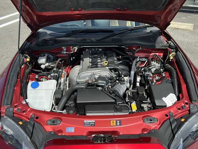マツダ ロードスター ＲＦ VS 岐阜県 2019(令1)年 4.7万km 赤 純正ディスプレイオーディオ/ＥＴＣ　/ワンオーナー　/バックモニター　/前後ドラレコ/クルコン　/レーンキープアシスト/オートライト　/レザーシート/衝突軽減システム/純正フロアマット/ＬＥＤヘッドライト/スマートキー/プッシュスタート/　