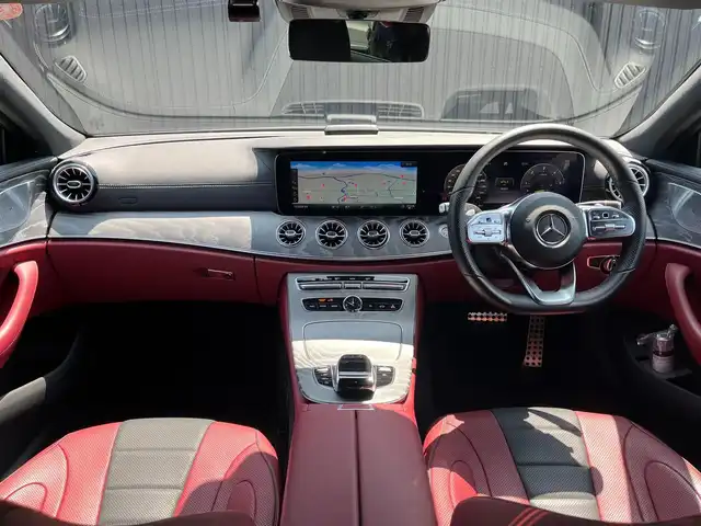 メルセデス・ベンツ ＣＬＳ２２０ｄ スポーツ エクスクルーシブPKG 福島県 2019(令1)年 4.1万km セレナイトグレー ワンオーナー/パノラマサンルーフ/赤黒ナッパレザーシート/パワーシート/シートヒーター/ベンチレーション/レーダーセーフティパッケージ/・アダプティブクルーズコントロール/・ステアリングアシスト/・レーンチェンジアシスト/・ブラインドスポットアシスト/Burmesterプレミアムサウンド/ヘッドアップディスプレイ/純正ナビ/CarPlay/360°カメラ/フルセグTV/エアサス/パワーバックドア/マルチビームLED/純正19インチAW/ワイヤレスチャージャー/アンビエントライト/ドラレコ前後/キーレスゴー/取扱説明書/保証書/スペアキー