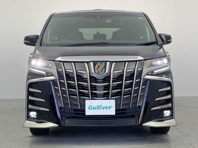 トヨタ アルファードハイブリット S タイプゴールド 愛知県 2020(令2)年 3万km ブラック 純正9型ナビ/・Bluetooth/・CD/DVD/・フルセグテレビ/サンルーフ/純正フリップダウンモニター/ハーフレザーシート/両側パワースライドドア/レーダークルーズコントロール/衝突軽減ブレーキ/レーンキープアシスト/オートマチックハイビーム/前後ドライブレコーダー/ビルトインETC/ステアリングスイッチ/コーナーセンサー/LEDヘッドライト/AC100V/スマートキー