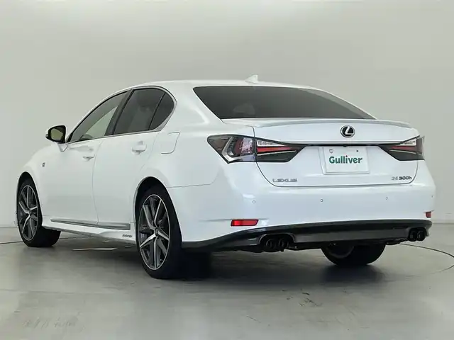 レクサス ＧＳ 300h Fスポーツ 群馬県 2016(平28)年 9.4万km ホワイトノーヴァガラスフレーク ムーンルーフ/3眼LEDヘッドライト/・アダプティブハイビーム/・ヘッドランプクリーナー/ブラインドスポットモニター/クリアランスソナー/バックソナー/パワートランクリッド/後席カーテンエアバッグ/―――――――――――――/純正12.3インチSDナビ/（フルセグTV/Bluetooth/SD/CD/DVD/Blu-ray/USB）/バックカメラ/前席シートヒーター/シートベンチレーション/ステアリングヒーター/運転席シートポジションメモリー/リアサンシェード/セーフティシステムプラス/・プリクラッシュセーフティ/・レーンキーピングアシスト/・レーダークルーズコントロール/ビルトインETC2.0