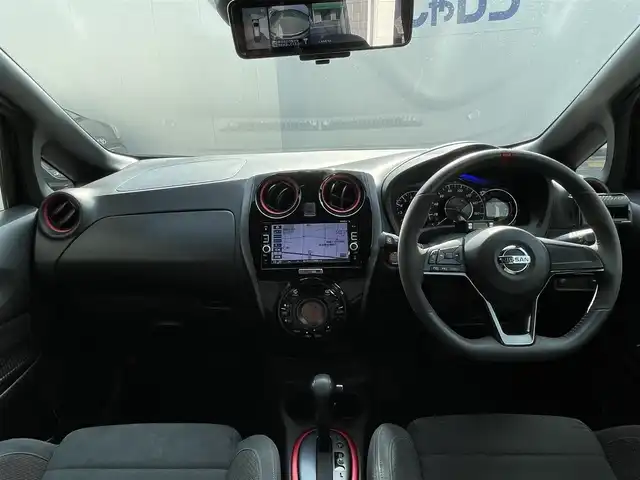 日産 ノート ニスモ 埼玉県 2016(平28)年 10.2万km スーパーブラック (株)IDOMが運営する【じしゃロン鳩ヶ谷店】の自社ローン専用車両になりますこちらは現金またはオートローンご利用時の価格です。自社ローンご希望の方は別途その旨お申付け下さい/登録時101406km/純正SDナ（MM316D-W）/　AM/FM/CD/DVD/MSV/Bluetooth/フルセグＴＶ/デジタルインナーミラー/全方位カメラ/ＥＴＣ/プッシュスタート/スマートキーx2/アイドリングストップ/ドライブレコーダー/ＮＩＳＭＯ専用スエード調スポーツシート/ＮＩＳＭＯ専用コンビハンドル/純正16インチアルミホイール/純正フロアマット/LEDヘッドライト/オートライト/フォグランプ/電動格納機能付きウインカーミラー/純正フロアマット