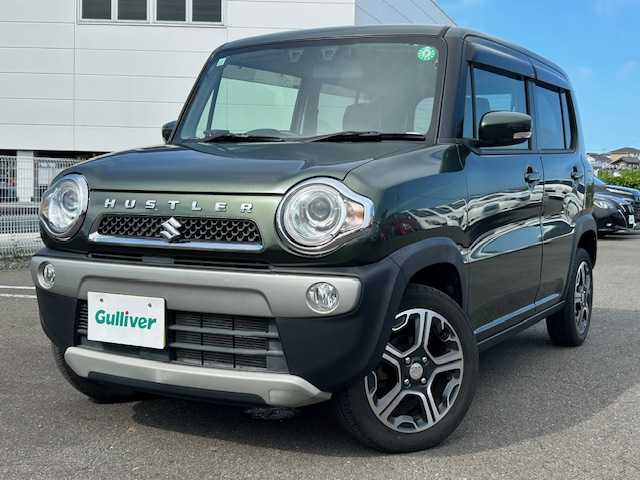 スズキ ハスラー X ターボ 茨城県 2015(平27)年 4万km クールカーキPM ターボ/D/N席シートヒーター/軽減衝突ブレーキ/レーンキープアシスト/横滑り防止システム/プッシュスタート/スマートキー/純正アルミホイール/純正フロアマット/アイドリングストップ/ステアリングスイッチ/オートライト/オートエアコン/パワーステアリング/パワーウィンドウ/盗難防止装置/電動格納ウィンカーミラー