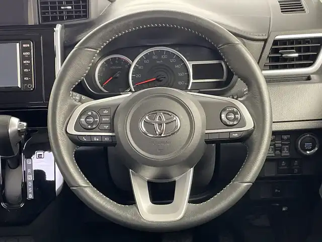 トヨタ ルーミー カスタムG 新潟県 2021(令3)年 4.7万km パールホワイトⅢ 禁煙車/純正メモリナビ/（BT/FM/AM/フルセグTV）/全周囲カメラ/ステアリングスイッチ/両側パワースライドドア/前後ドライブレコーダー/サンシェード/ドアバイザー/電格ミラー/ウィンカーミラー